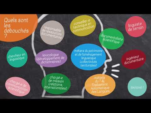 Master sciences du langage