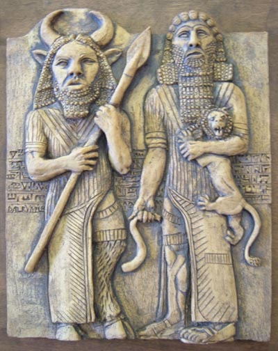 Gilgamech and Enkidu 
