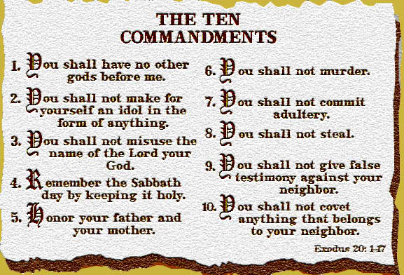 the ten commandments 