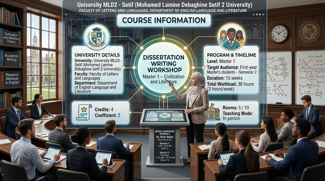 pedagogical module description